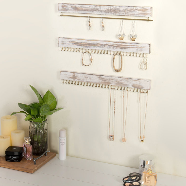 Gracie Oaks Udel Wall Mounted Jewelry Holder & Reviews Wayfair